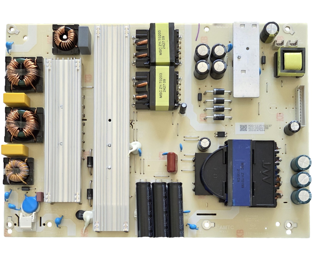514C7002M20 Roku Select Series Power Board, TV7002-ZC02-01, 75R4C5