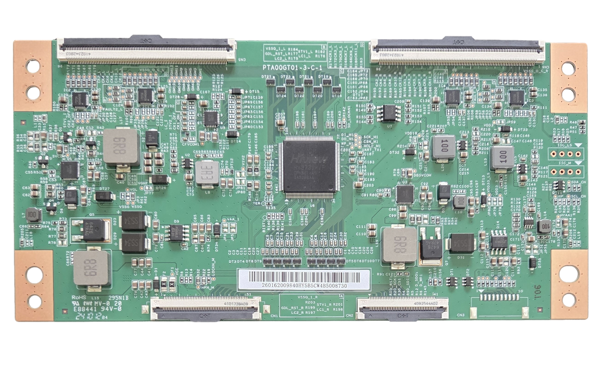 260162009840 Hisense T-Con Board, PTA00GT01-3-C-1, 100U76N