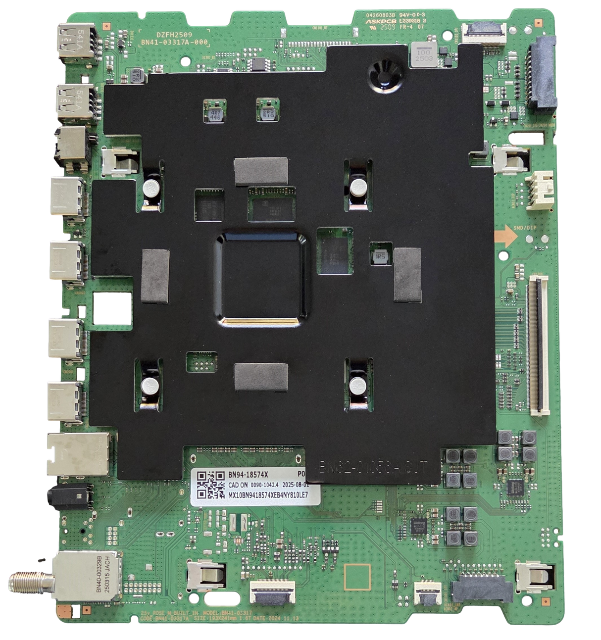 BN94-18574X Samsung Main Board, BN41-03317A, QN55QN90FAFXZA