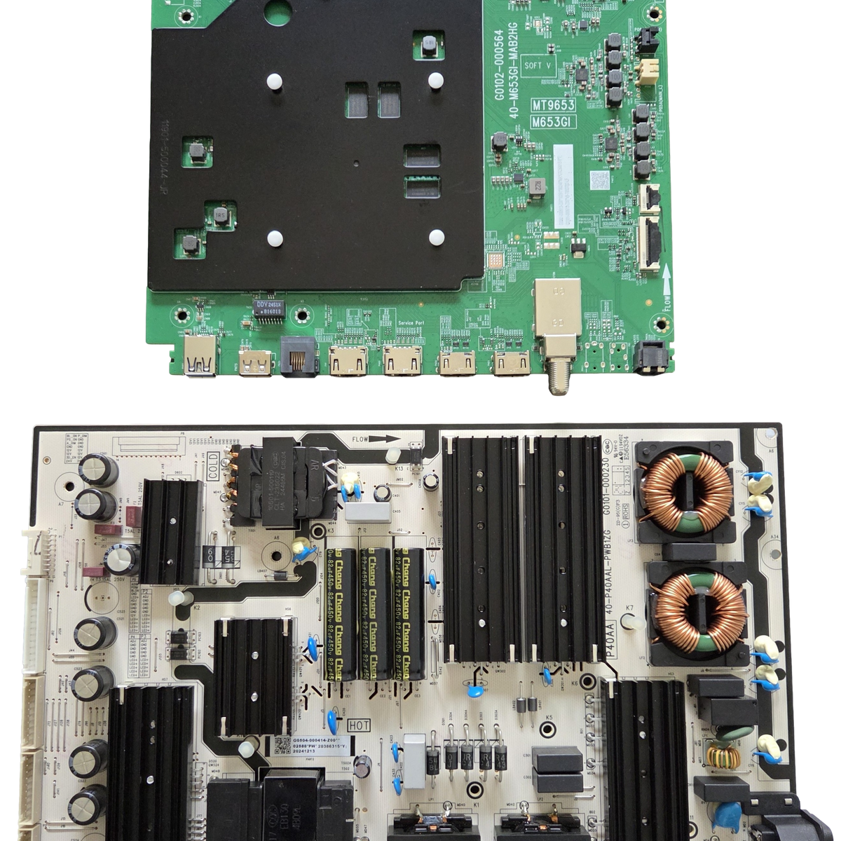 85QM6K TCL TV Repair Parts Kit, G0301-000613-Z00 Main Board, G0504
