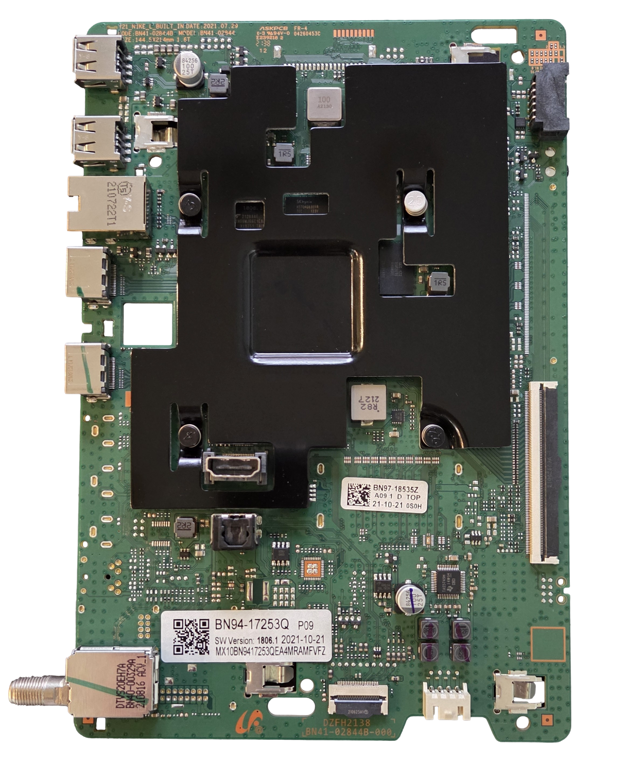 BN94-17253Q Samsung Main Board, BN97-18535Z, BN41-02844B-000, QN50Q60AAFXZA