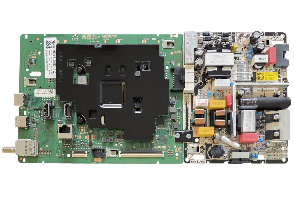 BN96-61964K-COMBO Samsung Main Board Power Supply Board, Samsung BN44-01336B, BN96-61964K, UN438000F, UN43U8000FDXZA