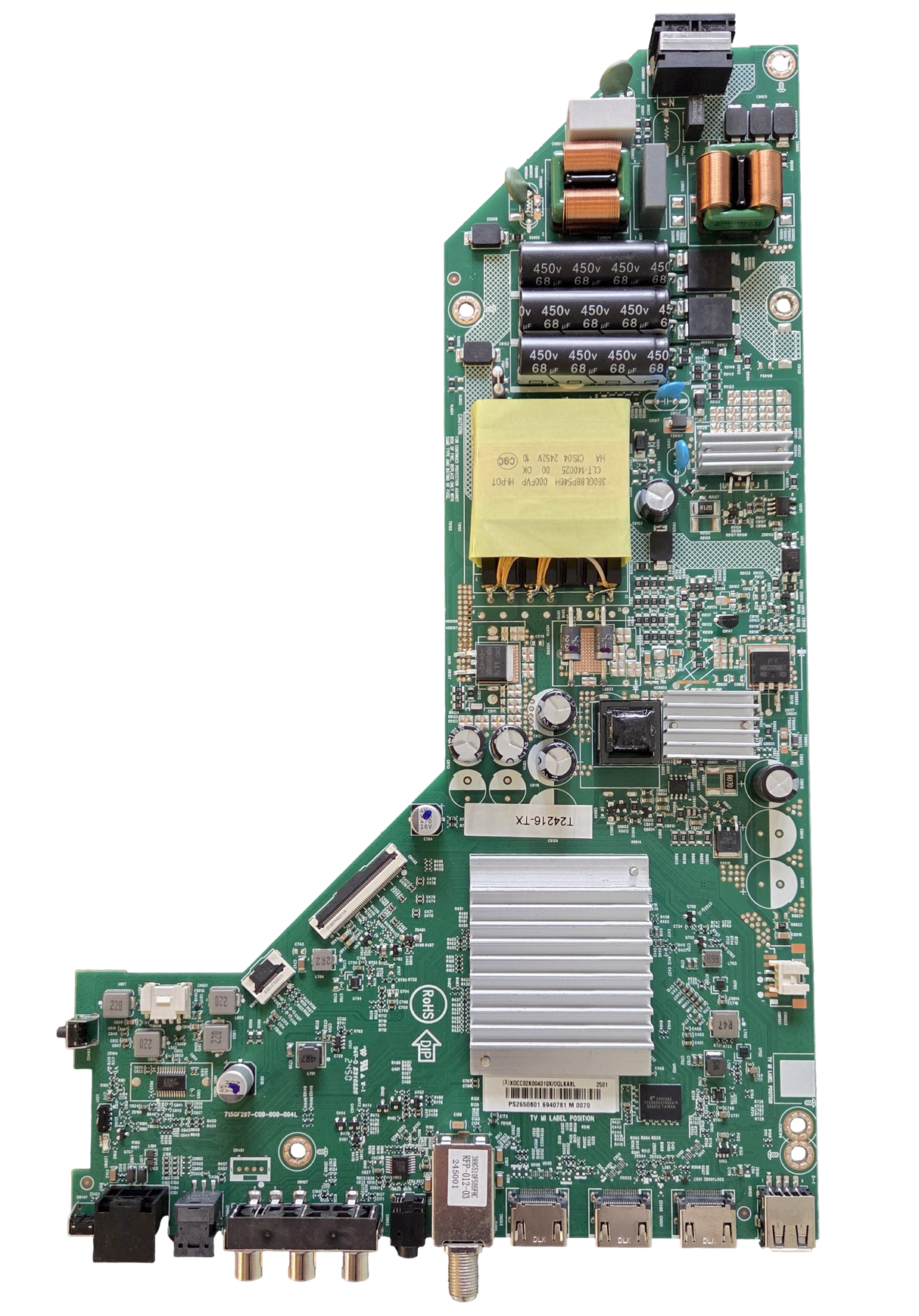 756TXOCC02K00401 Onn Main Board, 756TXOCC02K004010X, 715GF297-C0B-000-004L, T24216-TX, 100012587