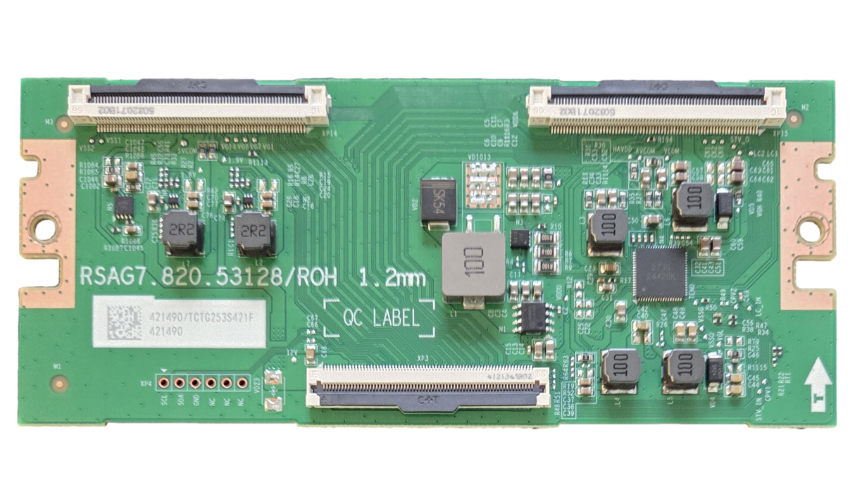 421490 Hisense T-Con, RSAG7.820.53128/ROH, 75QD7F