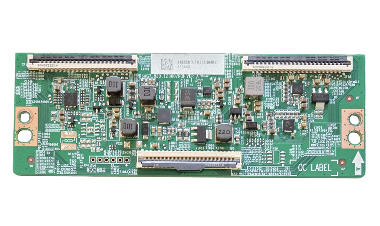 348223 Toshiba T-Con, 333442, RSAG7.820.123607/ROH, 75C350NU