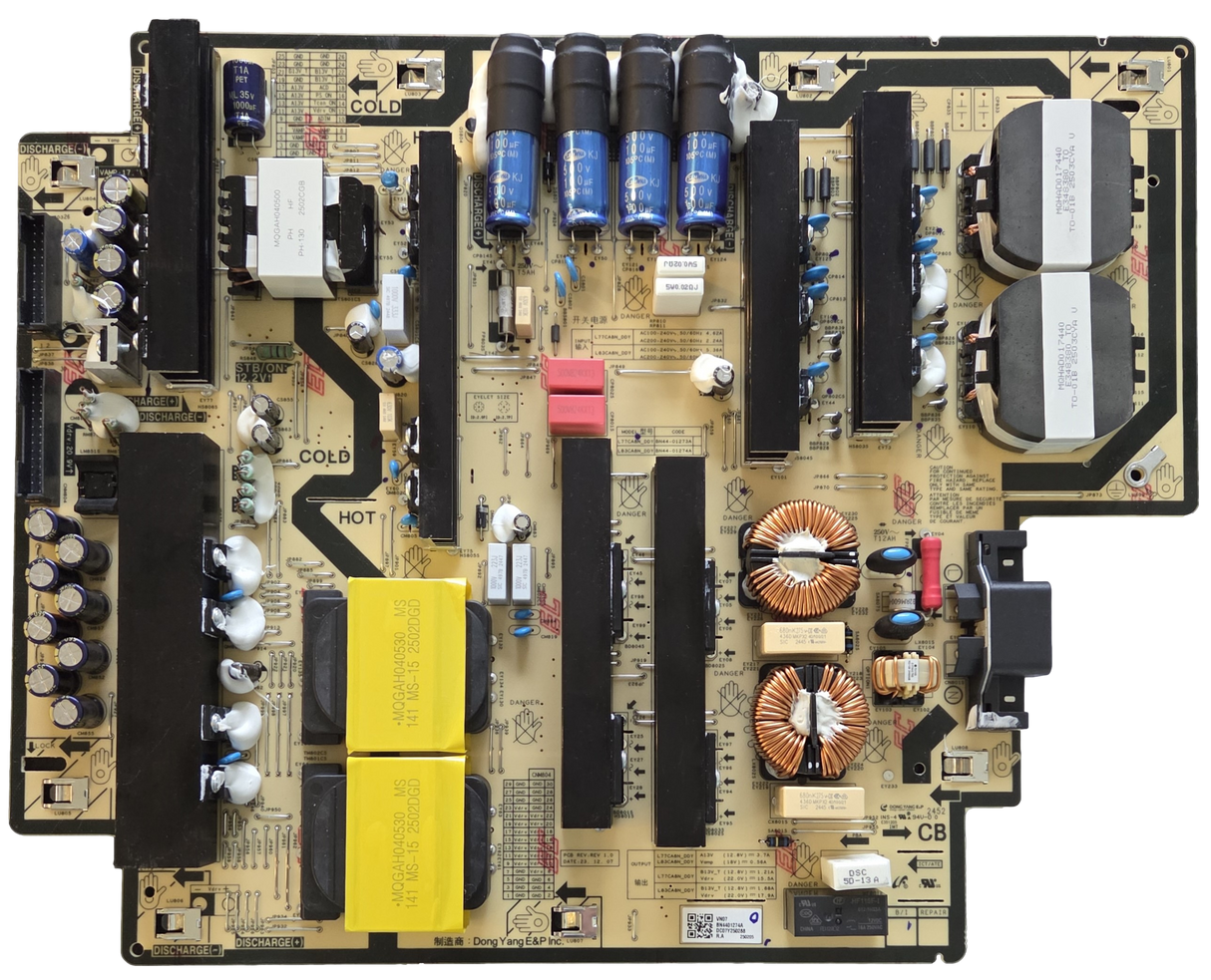 BN44-01274A Samsung Power Supply, L83CA8N_DDY, QN83S85FAE , QN83S85FAEXZA