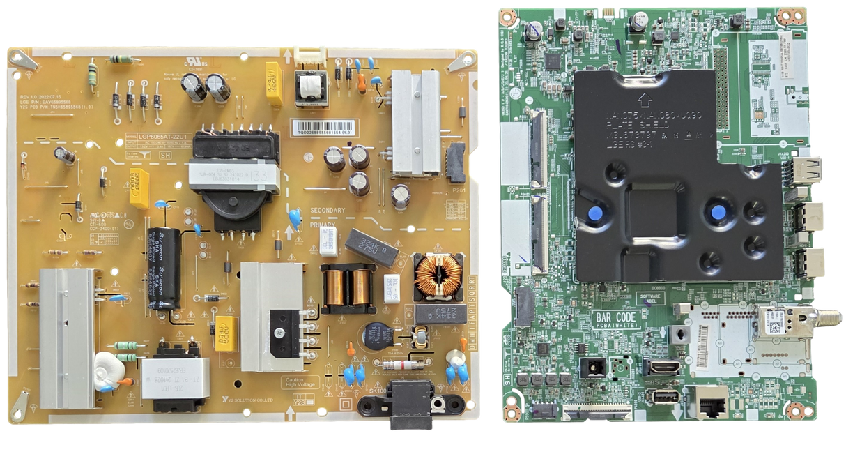 65UT7000PUA LG TV Repair Parts Kit, EBT68020602 Main Board, EAY65895568 Power Supply, 65UT7000PUA BUSFLKR, 65UT7000PUA