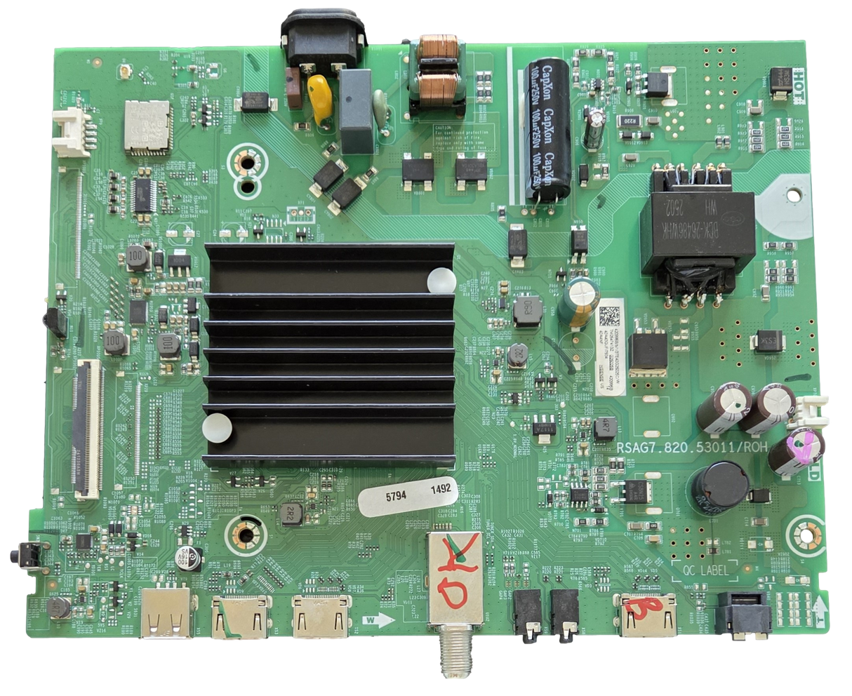 420996 Hisense Main Board, 420995, RSAG7.820.53011/ROH, 40A4NF