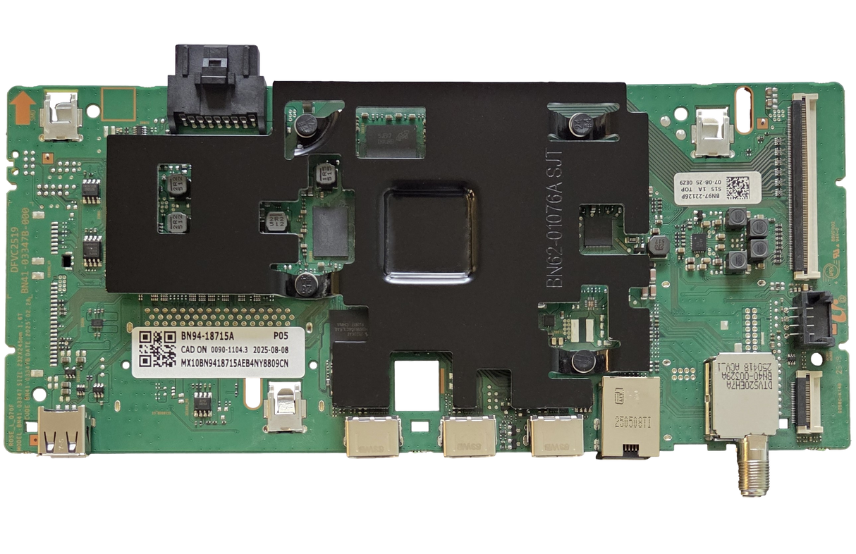 BN94-18715A Samsung Main Board, BN97-22126P, BN41-03347, QN65Q7FAAFXZA, QN55Q7FAAFXZA, QN64Q7FDAFXZA, QN65Q7FBAFXZA