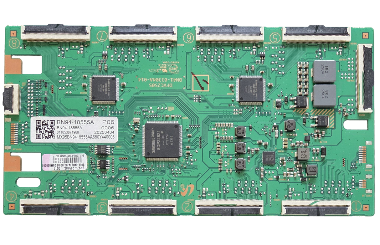 BN94-18555A Samsung LED Board, BN97-21918C, BN41-03304A, QN65QN990FFXZA