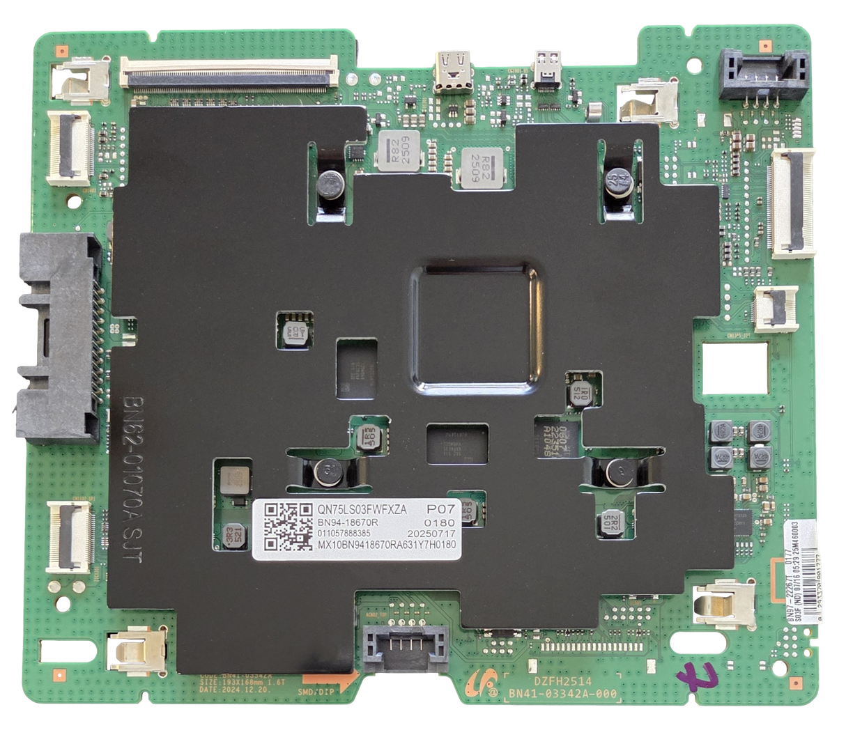 BN94-18670R Samsung Main Board, BN97-22267T, BN41-03342A, QN75LS03FWFXZA, QN75LS03FWDXZA
