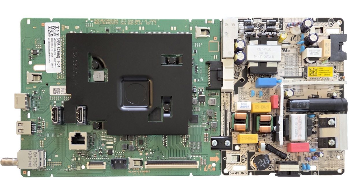 BN96-62366Q-Combo Samsung Main/Power Board, BN96-62366Q, BN44-01336B, UN50U8000FFXZA