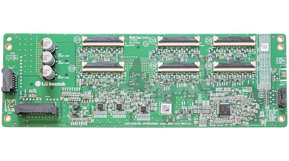 EPLH72CF1A LG LED DRIVER, 3PCR03583A , 85QNED92AUA.CUSDKH, 85QNED92AUA