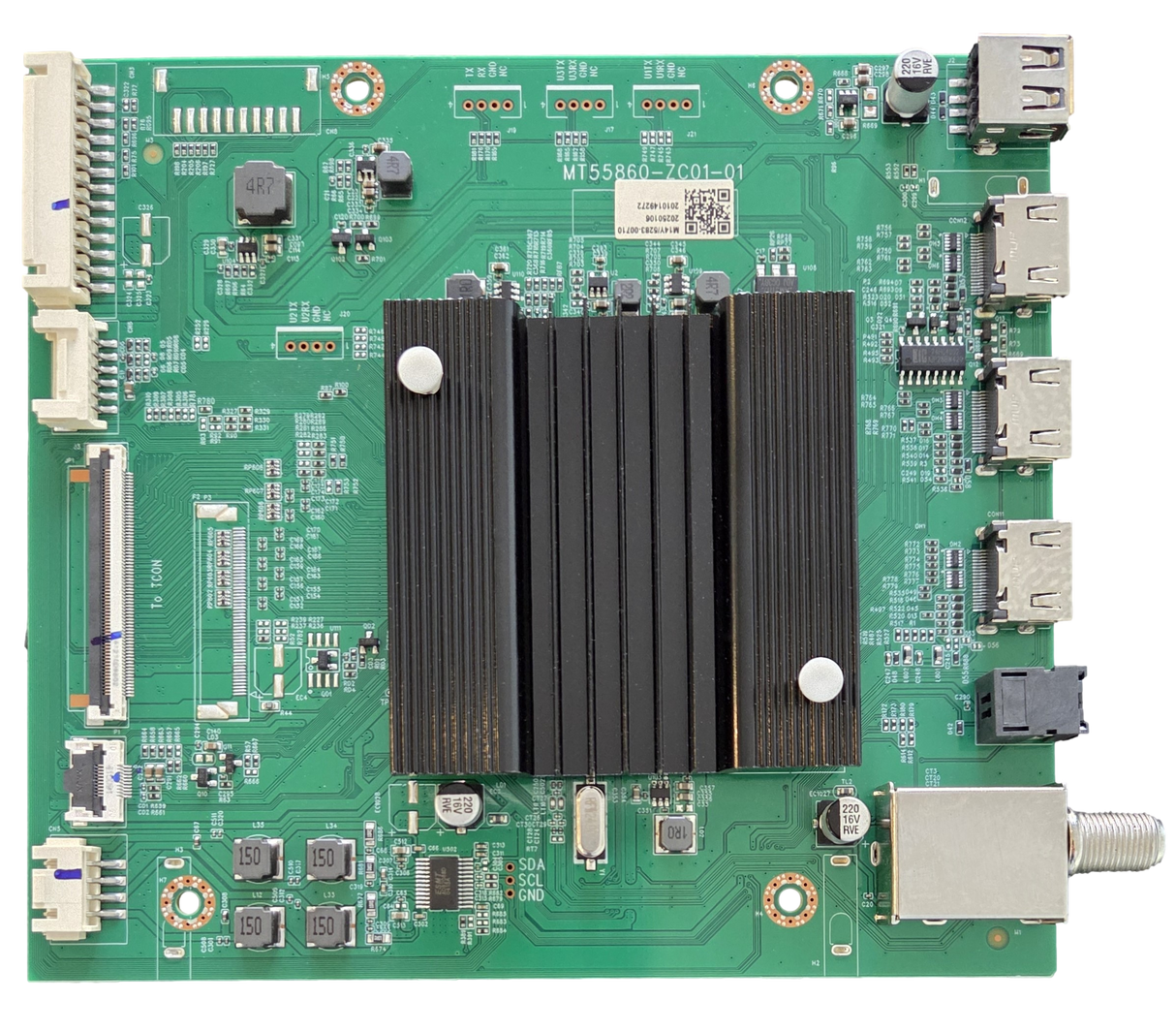 515C55860M14Y Vizio Main Board, MT55860-ZC01-01, M14Y, V4K50M-0810