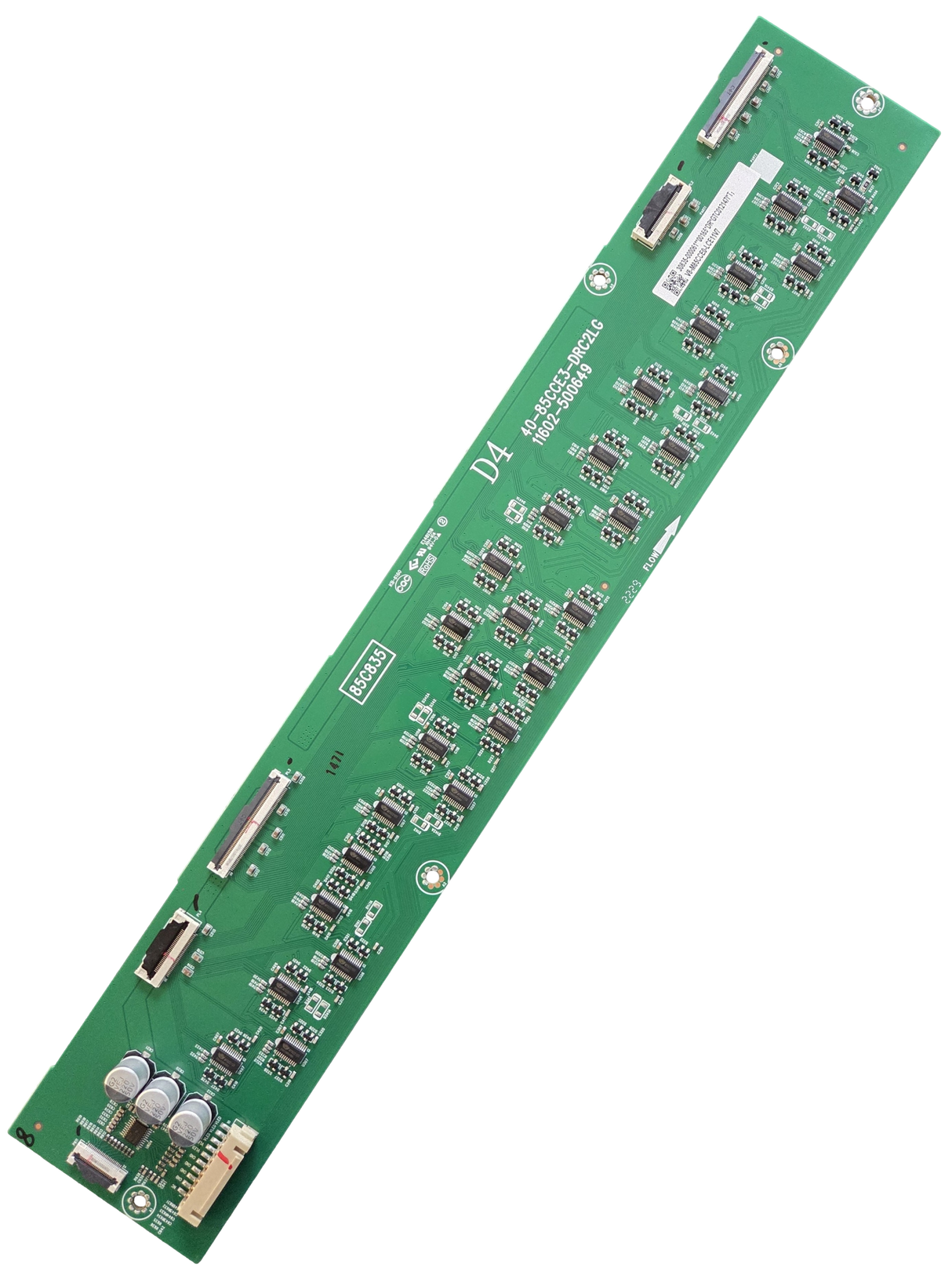 30835-000061 TCL LED Board, 40-85CCE3-DRC2LG, 85R655