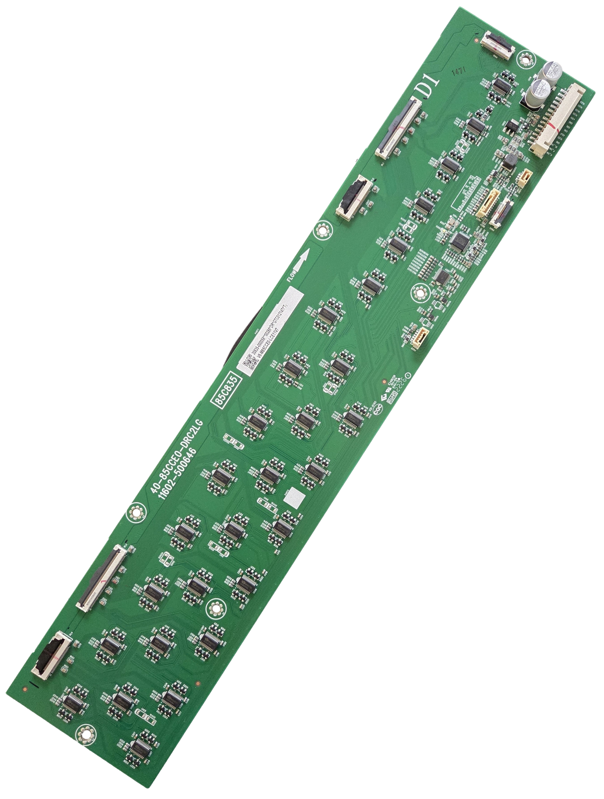 30835-000058 TCL LED Board, 40-85CCE0-DRC2LG, 85R655