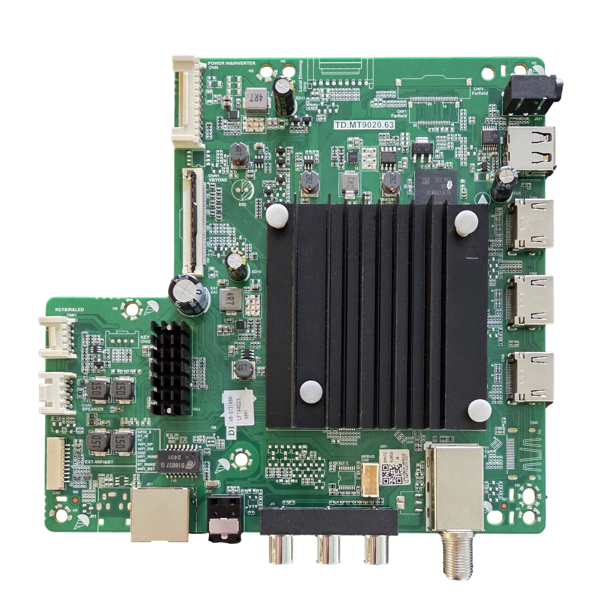 02-1MTT31D75-C01T Insignia Main Board, V8-ST31ABA-LF1V4023.5891, TD.MT9020.63, NS-75F501NA25