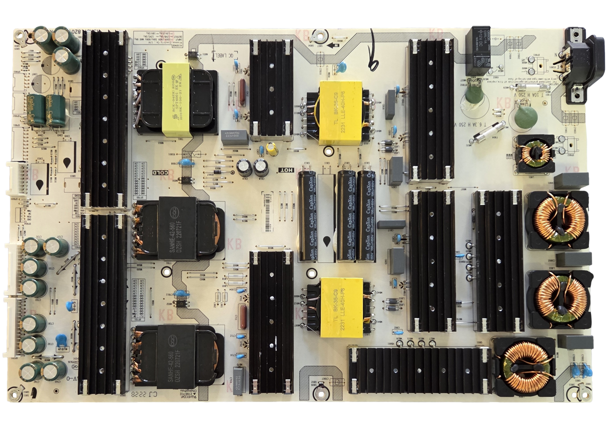 313713 Hisense Power Supply Board, RSAG7.820.9297/ROH, 75U7H, 75U75H
