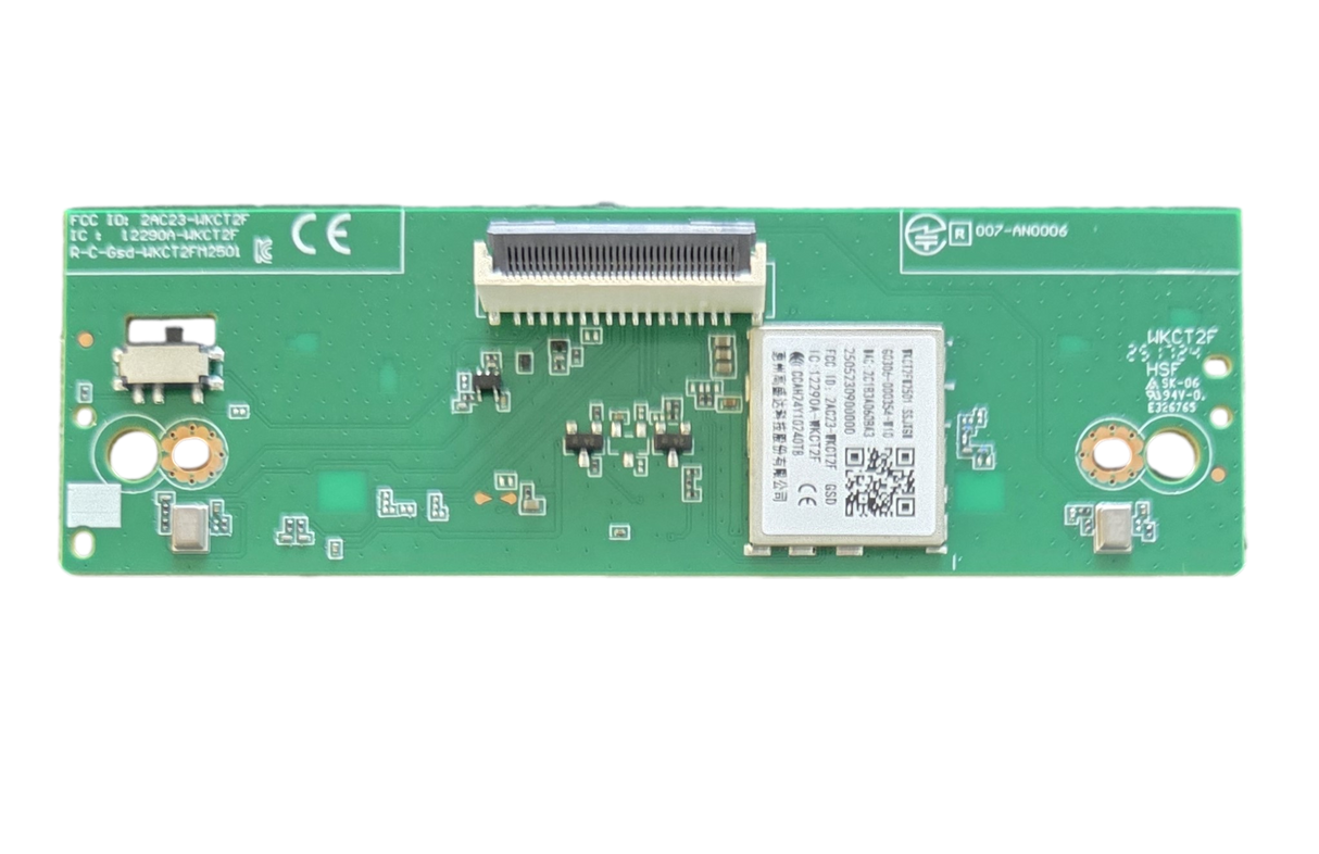 G0306-000354, TCL Wi-Fi Board, WKCT2FM2501, 75QM6K, 75QM7K, 85QM7K, 85QM6K, 65QM7K