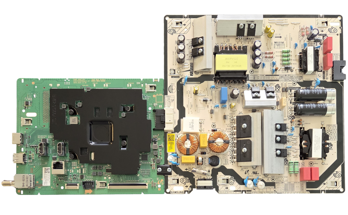 BN96-61905X-COMBO Samsung Main Board/Power Supply, BN96-61905X, BN41-03350A, BN44-01340B, QN85Q6FAAFXZA, QN85Q6FAAFXZC