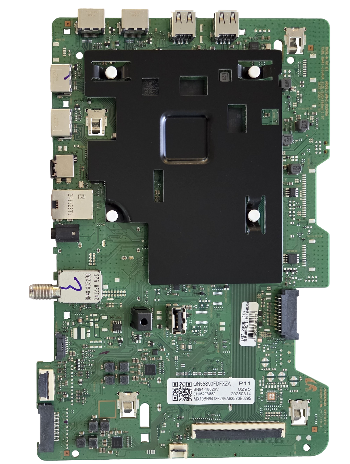 BN94-18626V Samsung Main Board, BN97-22059L, BN41-03340A, QN55S90FDFXZA