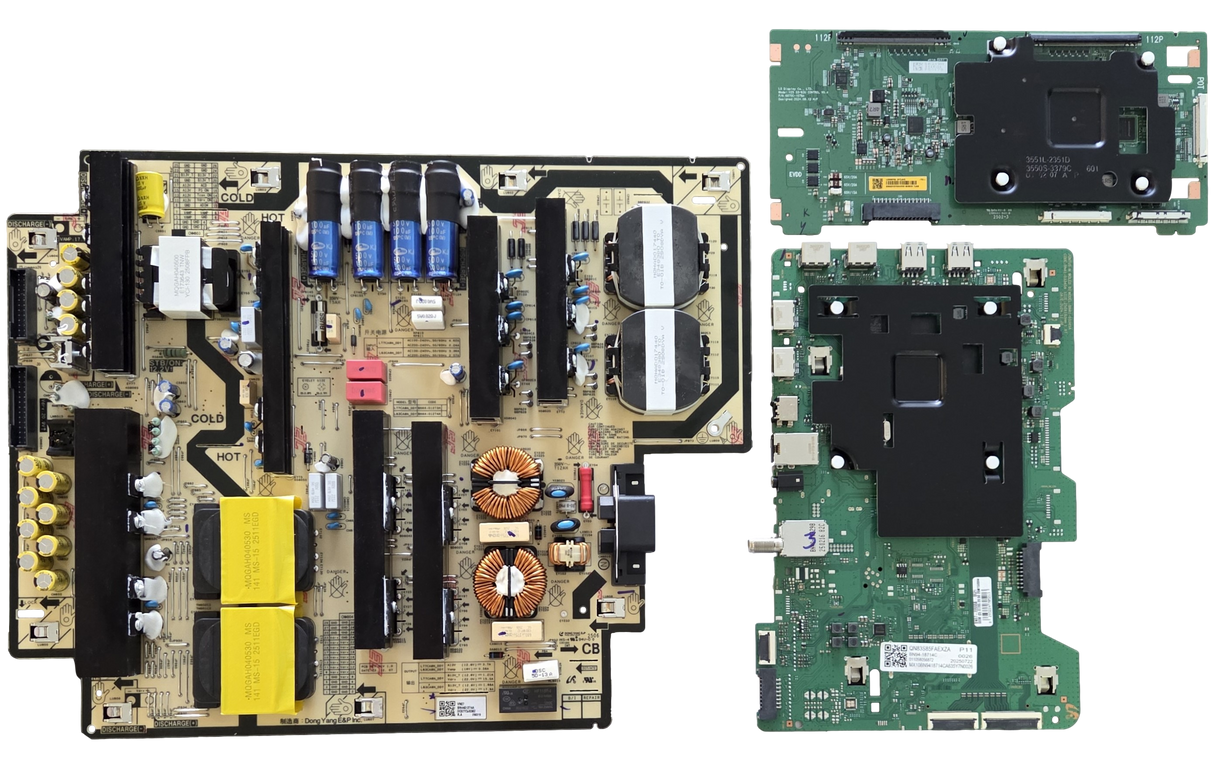 QN83S85FAEXZA Samsung TV Repair Parts Kit, BN94-18714C Main Board, BN44-01274A Power Supply, 6871L-8116A T-Con, QN83S85FAEXZA