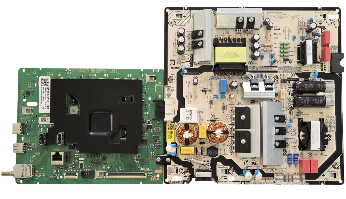 BN96-62655B-COMBO SAMSUNG Main Power Supply Boards, BN96-62655B Main, BN44-01340B Power Supply, UN85U8000FFXZA
