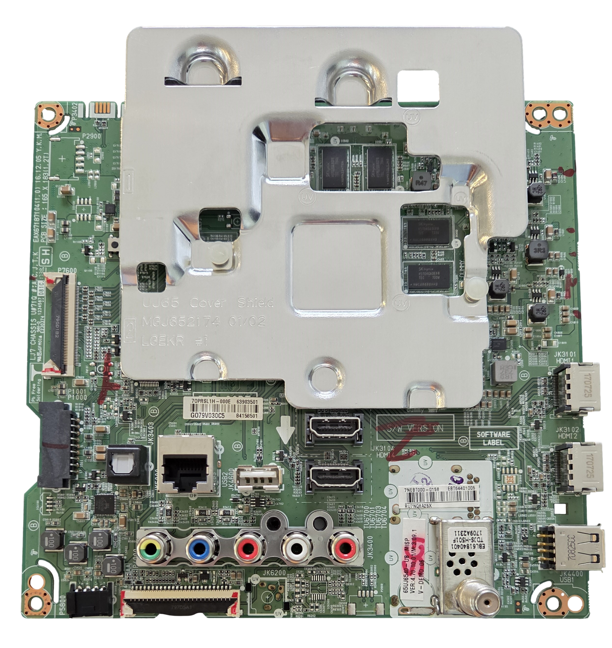 EBT64401005 LG Main Board, 63903501, 84158501, EAX67187104(1.0), 65UJ6540