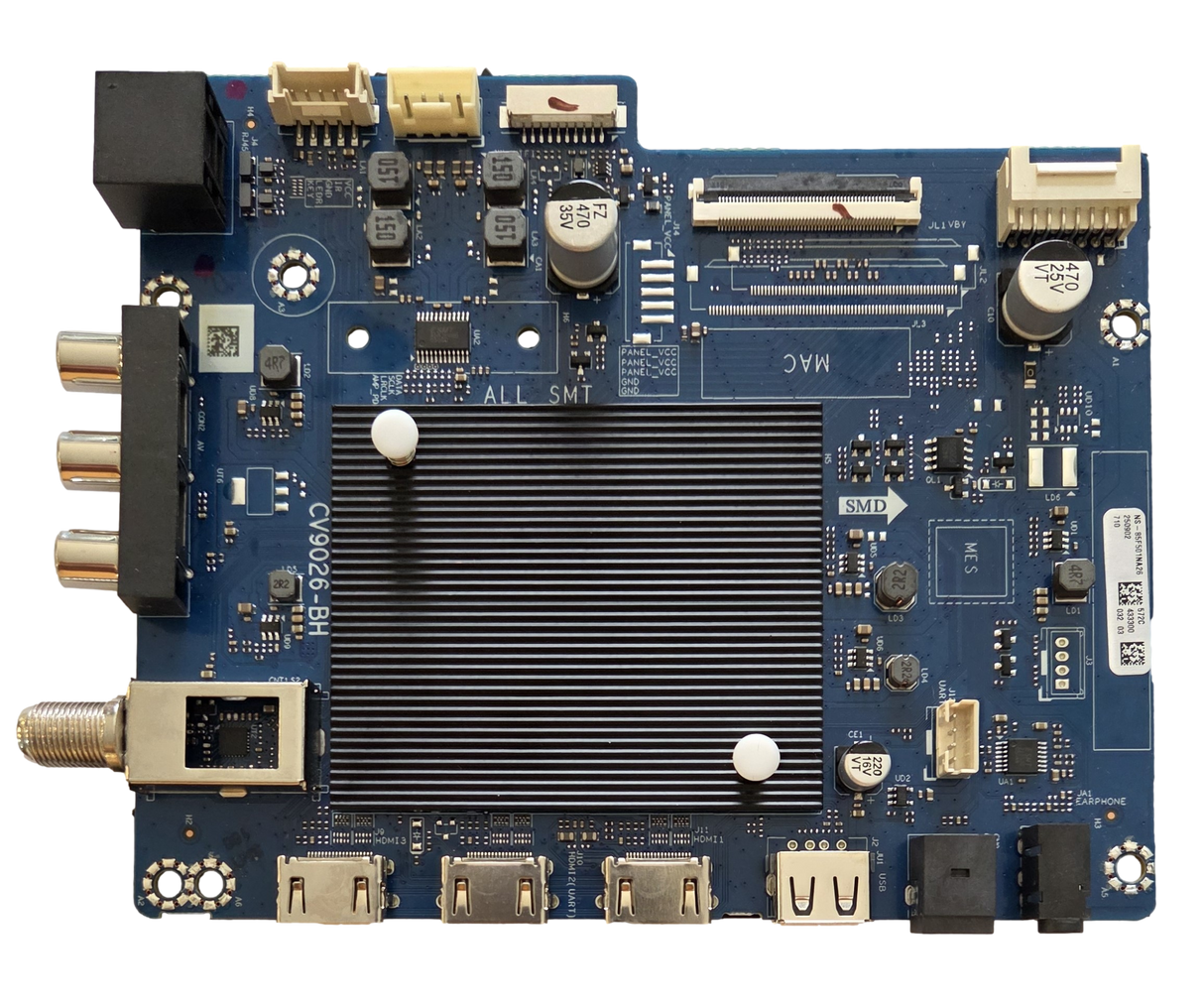 250902 Insignia Main Board, CV9026-BH, NS-85F501NA26