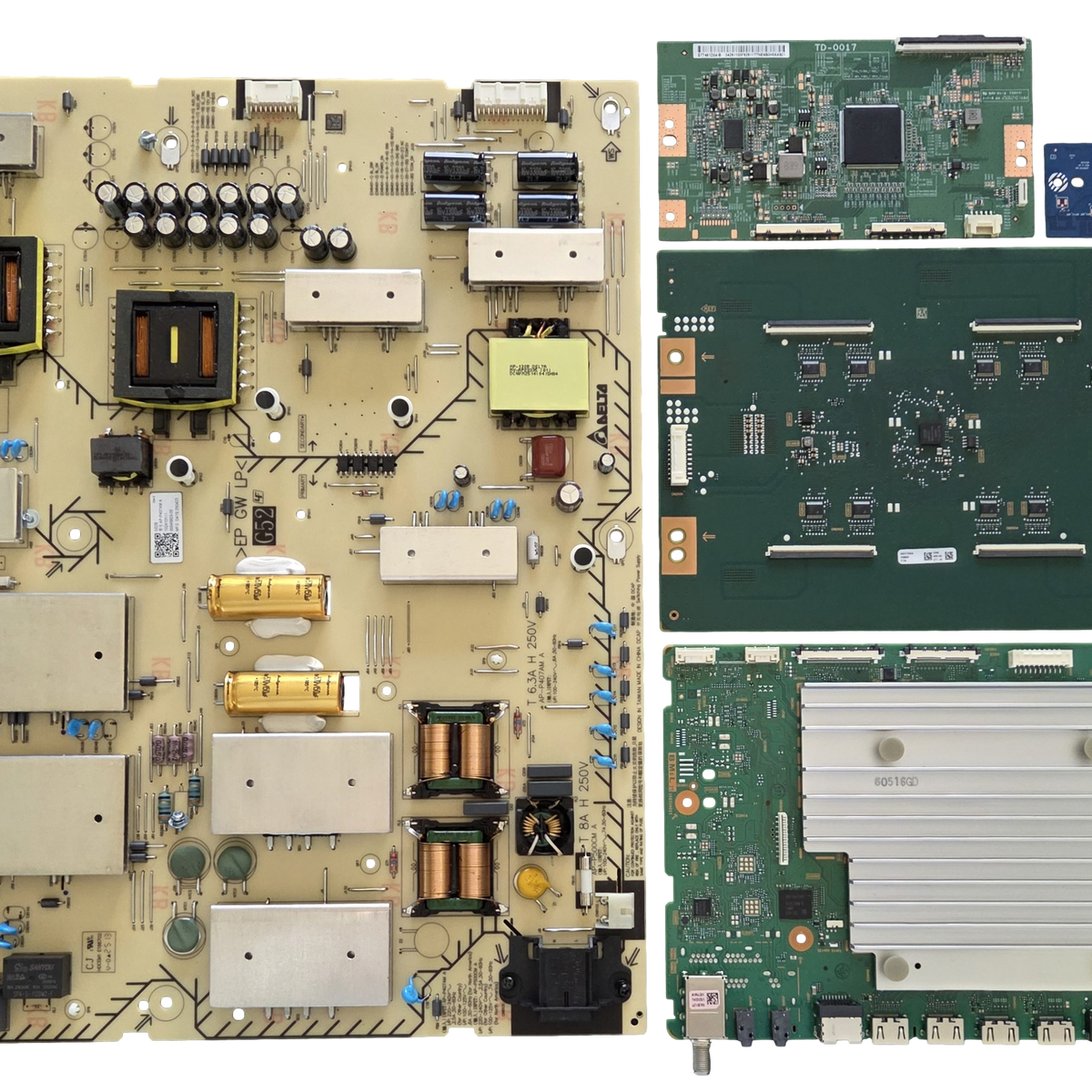 K-75XR50 Sony TV Repair Parts Kit, A-5077-527-A Main Board, 1-024