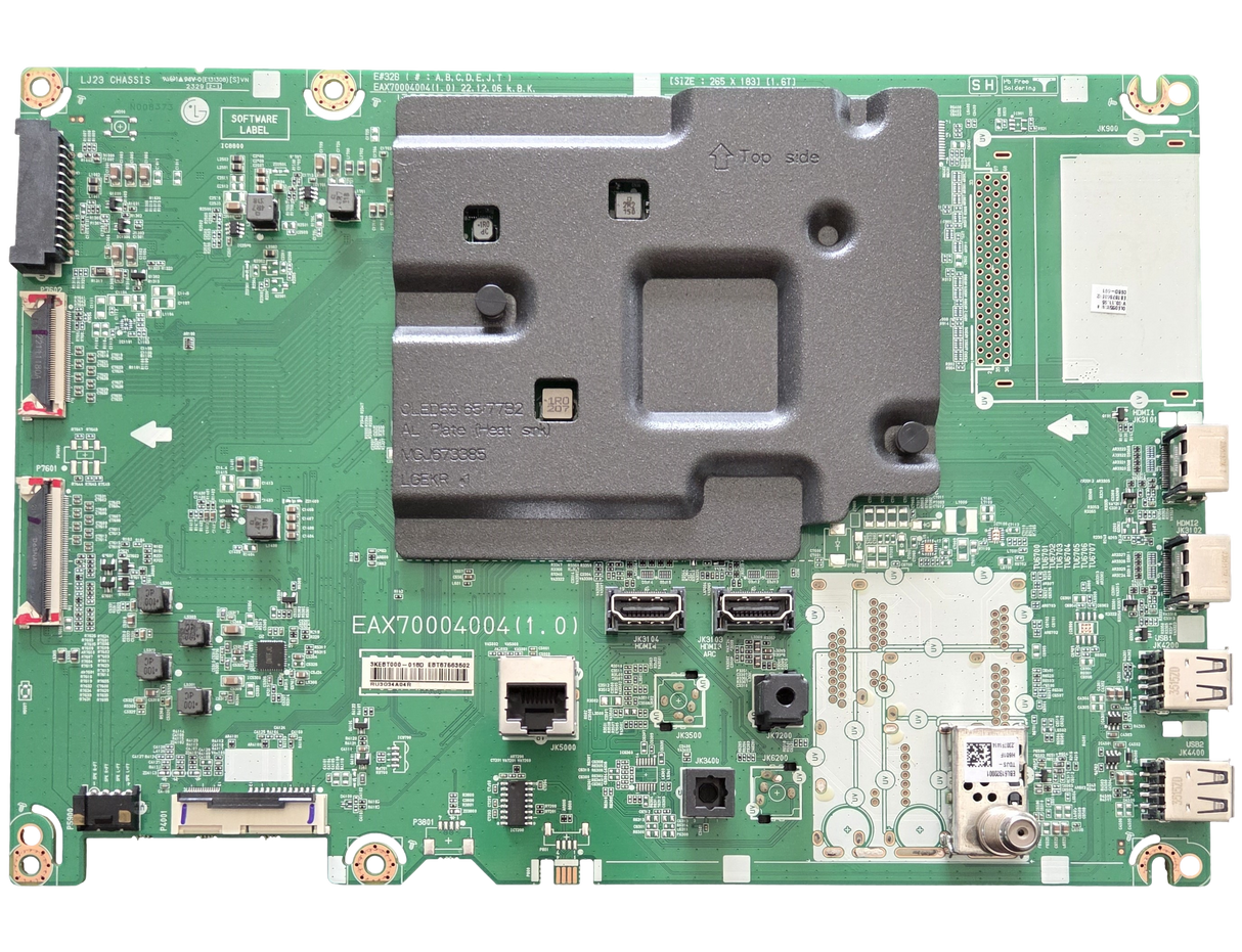 EBT67563502 LG Main Board, EAX70004004(1.0), OLED55B3AUA