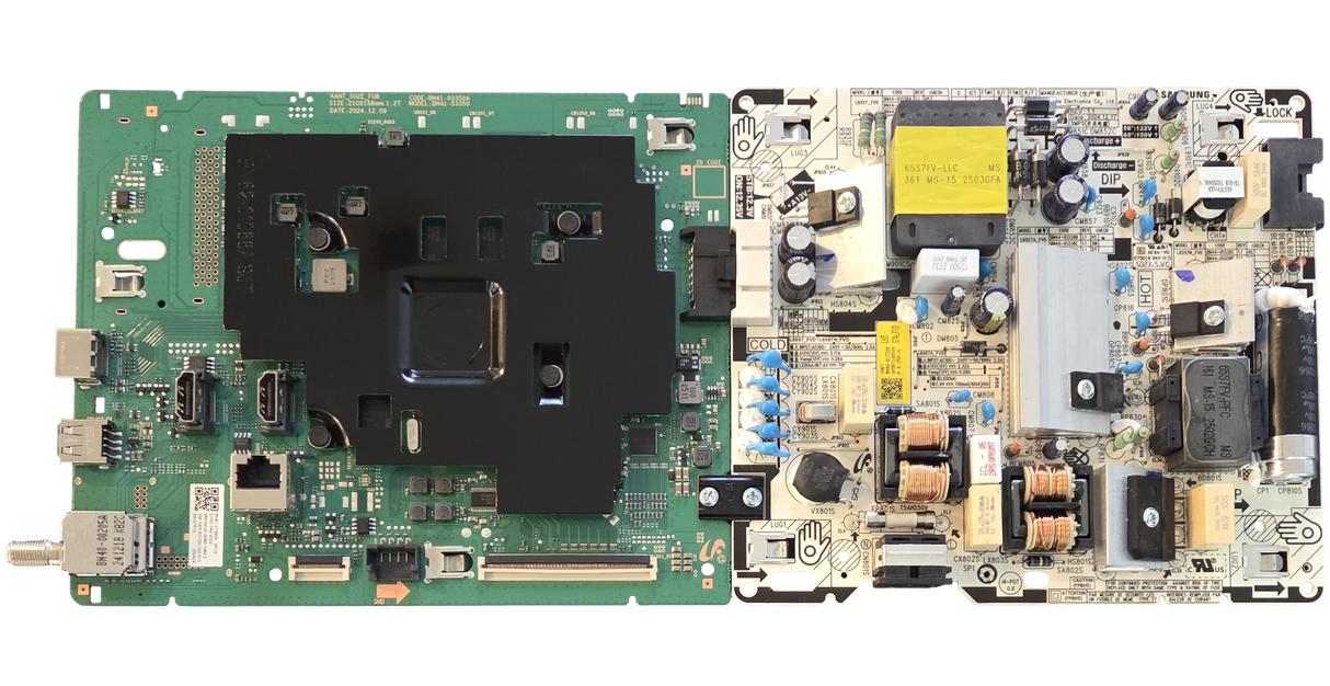 BN81-27385A-COMBO Samsung Main Board/Power Supply, BN41-03350A, BN44-01338B, UN58U8000FFXZA