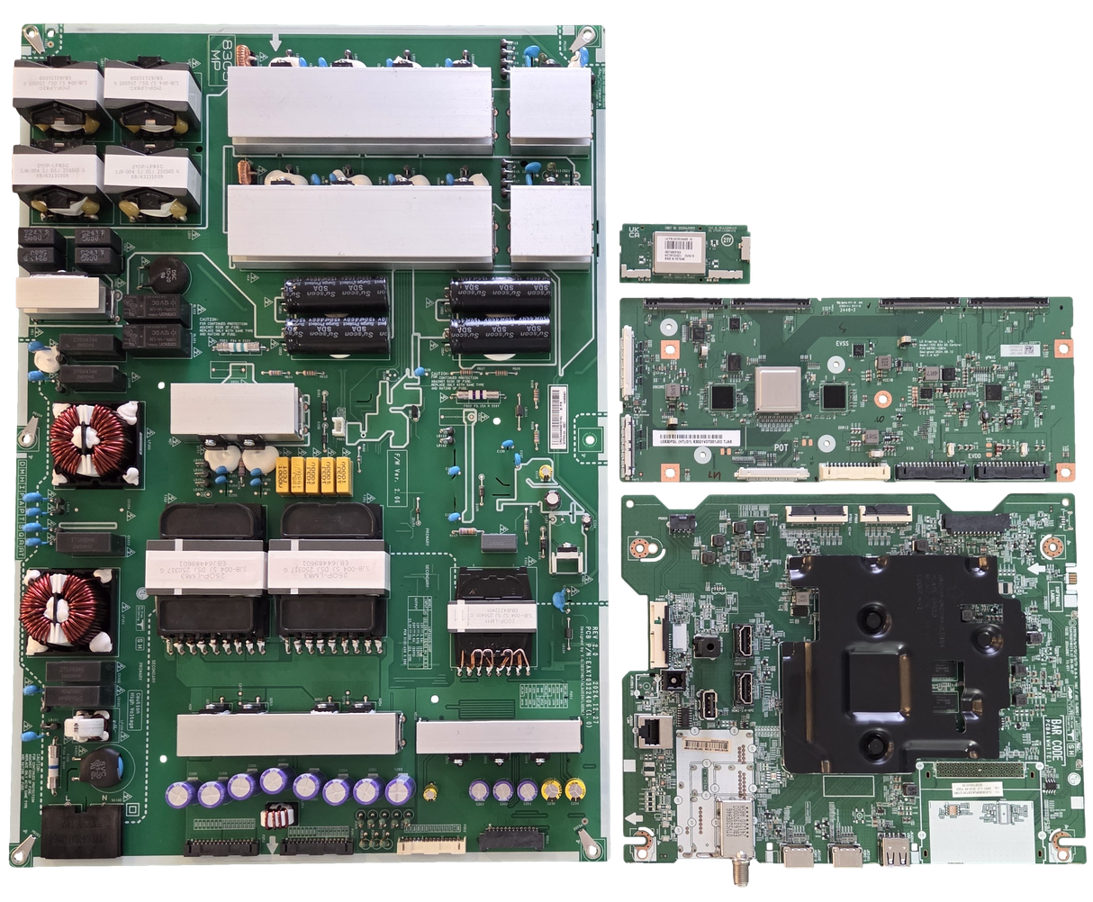 OLED83B5PUA LG TV Repair Parts Kit, EBT30127080 Main Board, EBR44469401 Power Supply, 6871L-8135A T-Con, EAT65164805 Wifi, OLED83B5PUA