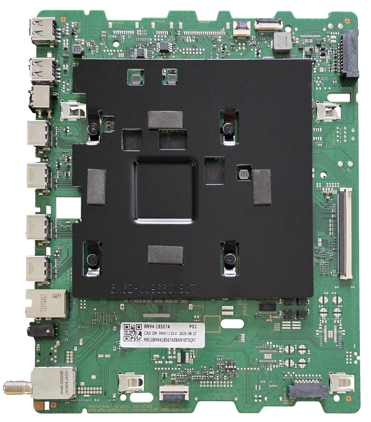 BN94-18567A Samsung Main Board, BN41-03315A, QN65QN80FAFXZA