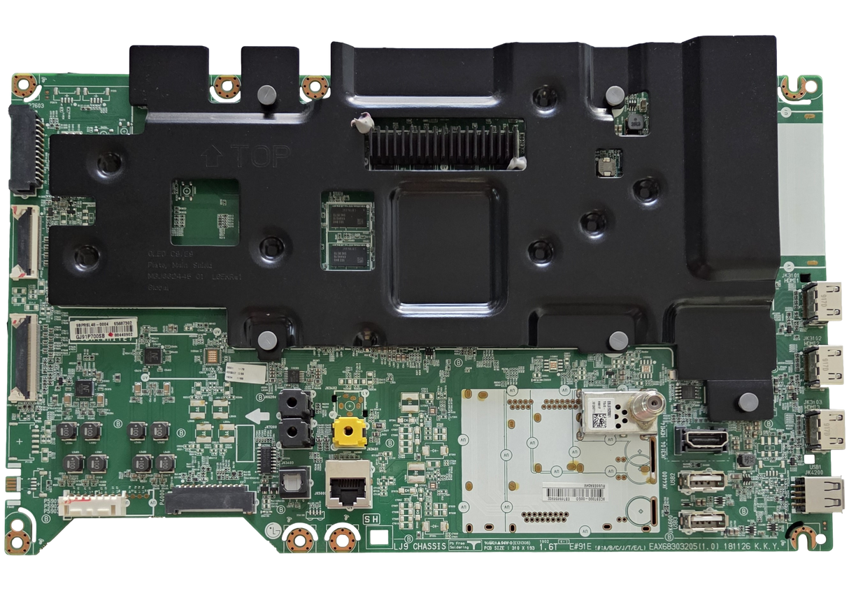 EBT65856902 LG Main Board, EBT65856903, EAX68303205(1.0), OLED55C9AUA.AUSYLJR, OLED55C9AUA