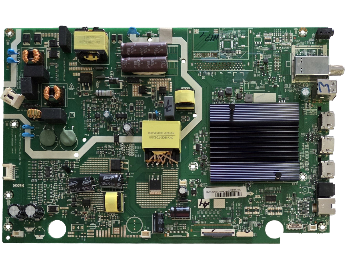 55S6G-MAIN Skyworth Main Board, C5800-A9K65N-55, N012406-002065-001, A9K65G1, 55S6G