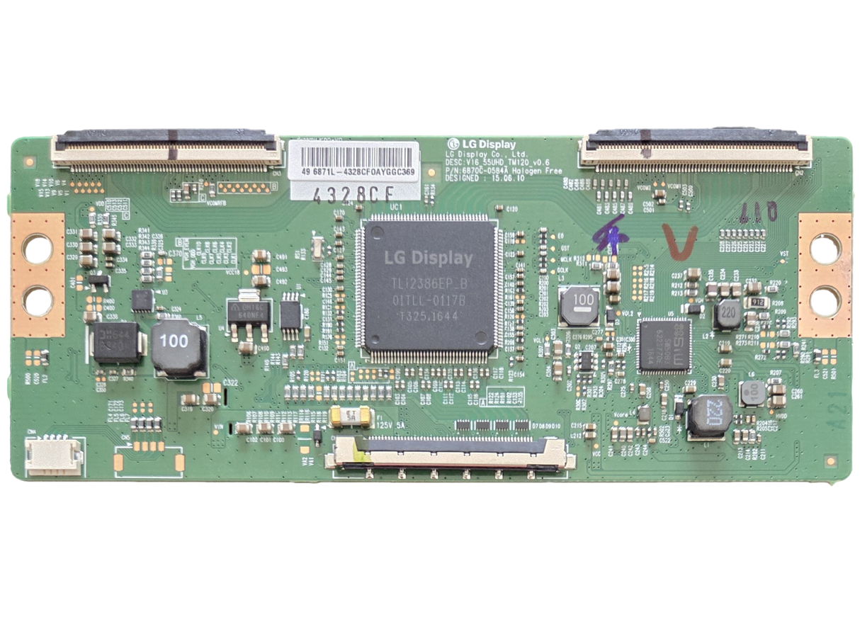 6871L-4328C Philips T-Con, 6870C-0584A, 0E-49LED4K