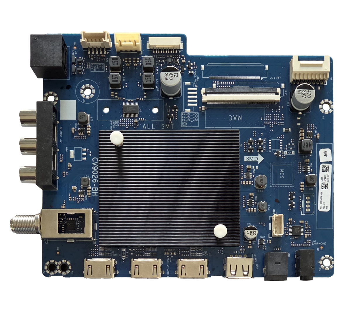 250421 Insignia Main Board, CV9026-BH, 424973, NS-50F502NA26