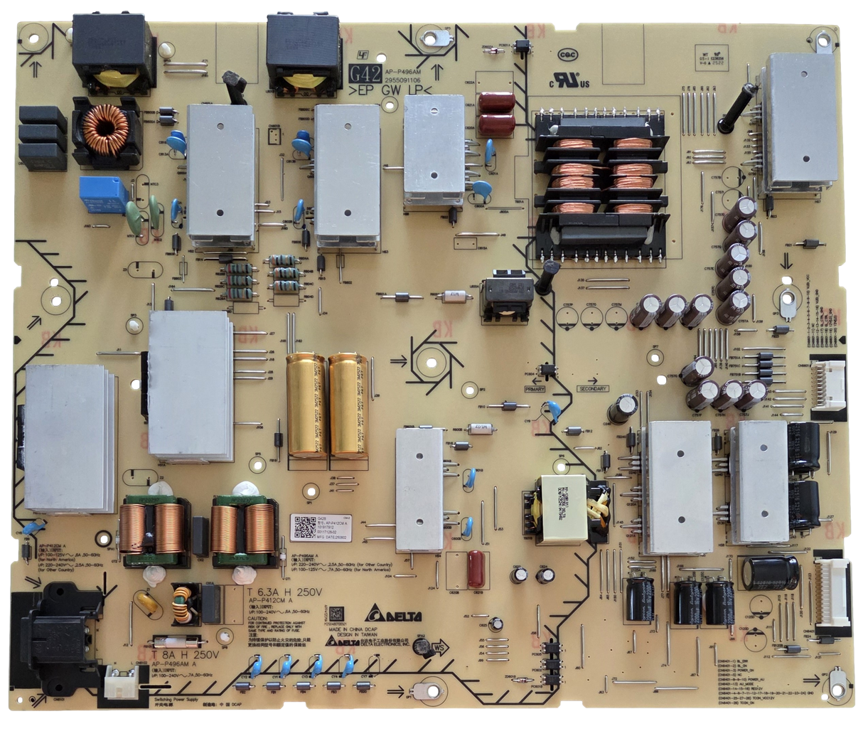 1-019-179-12 Sony Power Supply, 101917912, AP-P496AM, 2955091106, K-75XR70