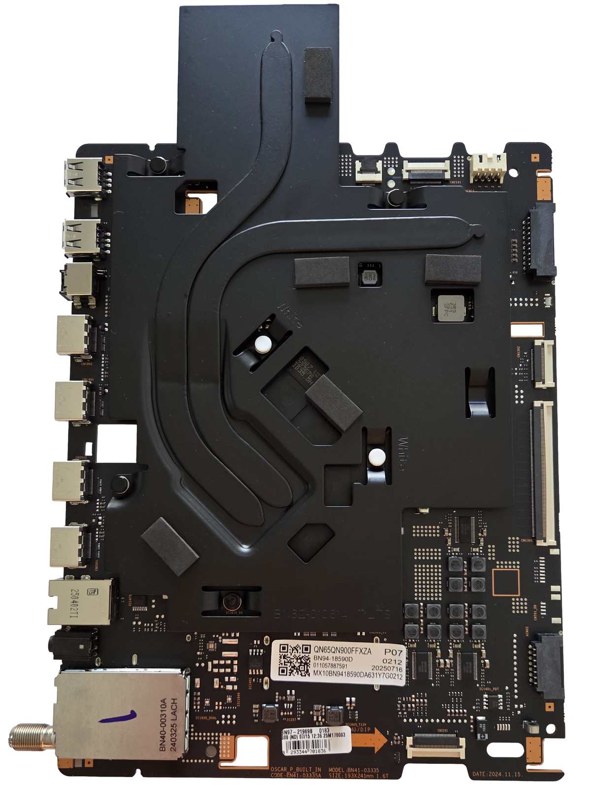 BN94-18590D Samsung Main Board, BN97-21969B, 20250716, QN65QN900FFXZA