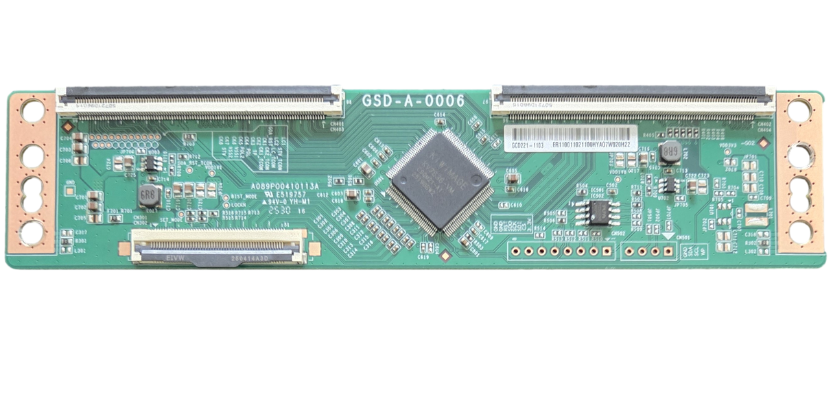 GCD221-1103 Westinghouse T-Con, GSD-A-0006, A089P00410113A, WX58UX4800