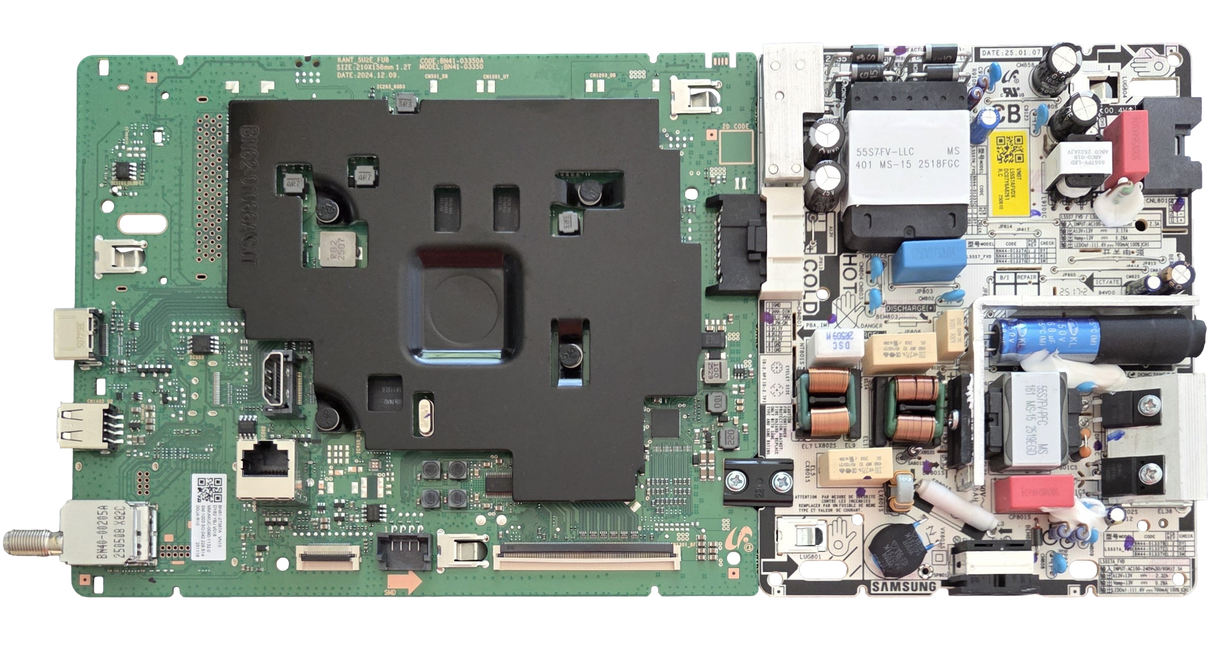 BN81-27387A-COMBO Samsung Main Board/Power Supply, VN07, L55S7AFVDX, BN41-03350A, KANT_SU2E_FU8, UN55U7900FFXZA