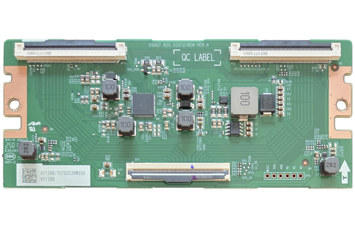421288 Hisense T-Con, RSAG7.820.52972/ROH, 85U75QG