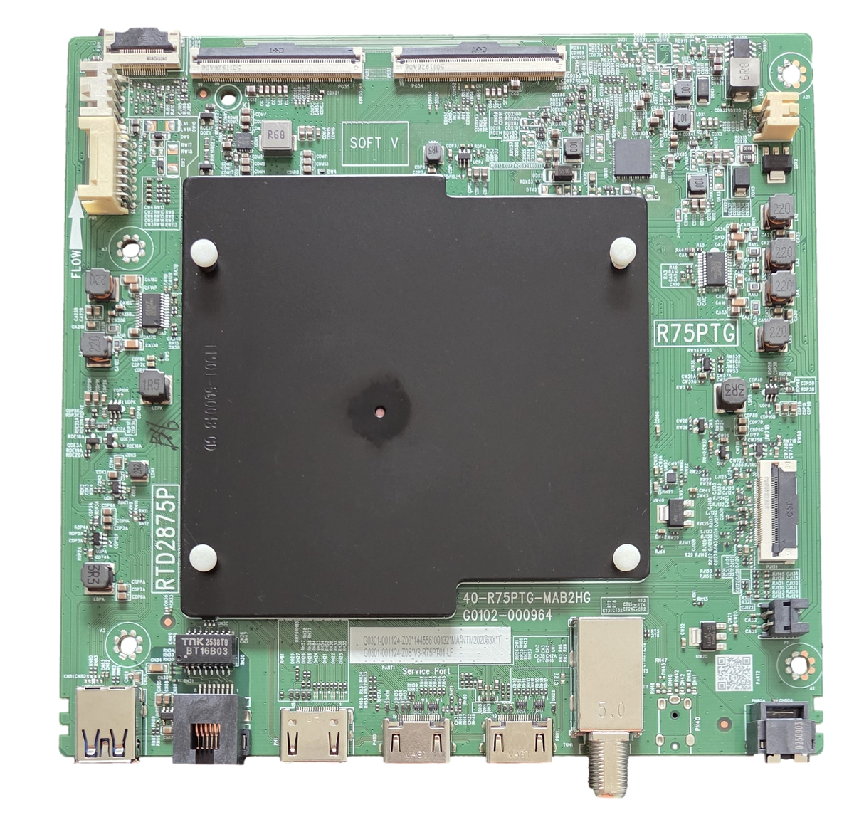 G0301-001124-Z00 TCL Main Board, 40R75PTG-MAB2HG, 75QM5K, 65QM5K