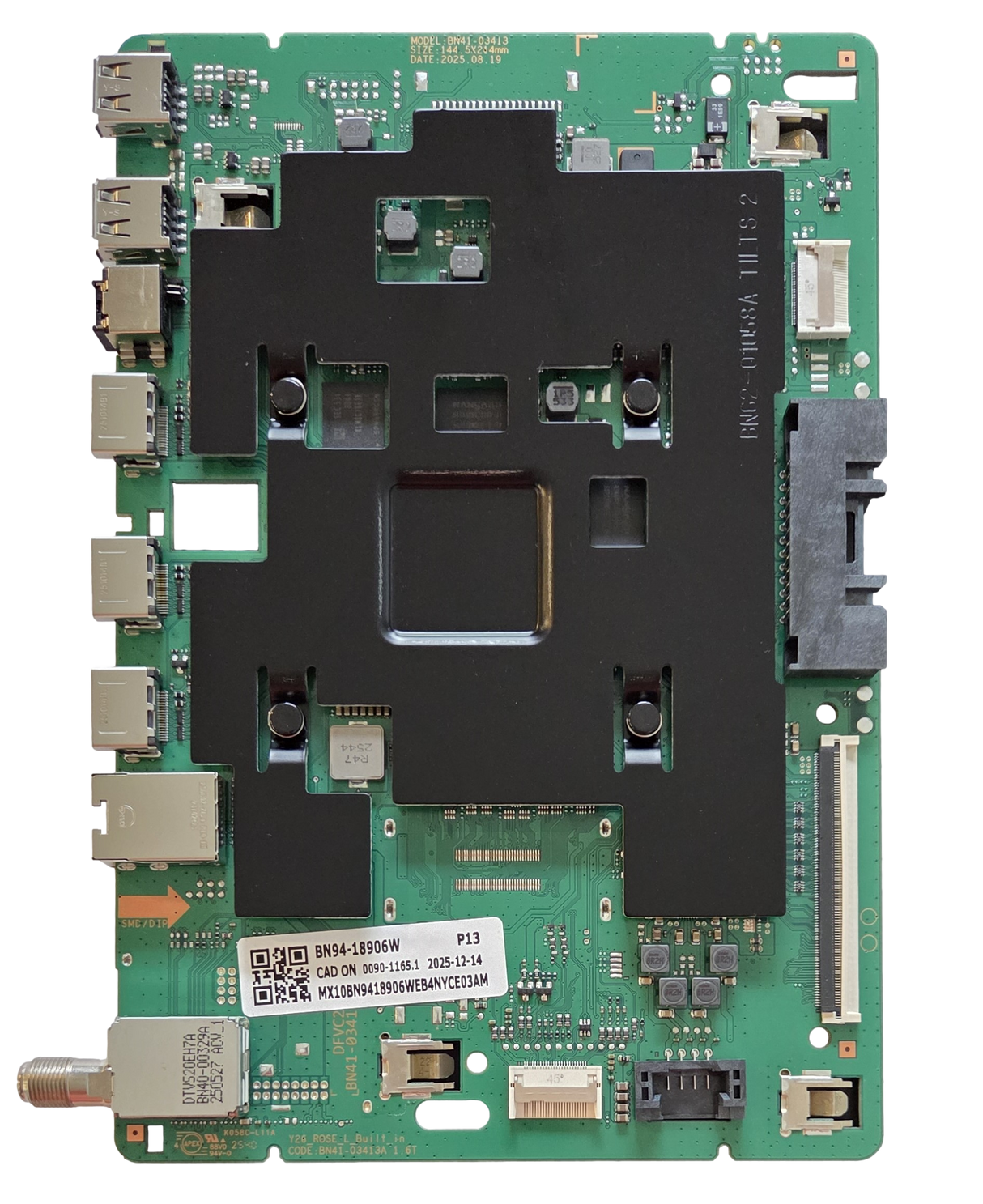 BN94-18906W Samsung Main Board, BN41-03413A, QN75QN60FAFXZA