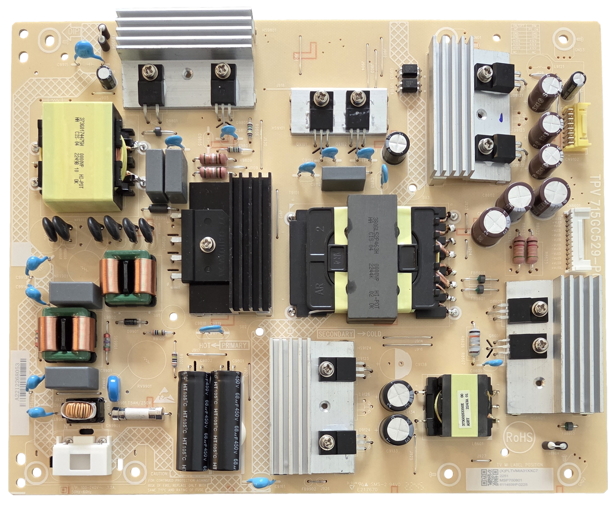 PLTVMIA31XXC7 Onn Power Supply, 715GC529-P02-000-B03S, 100012588