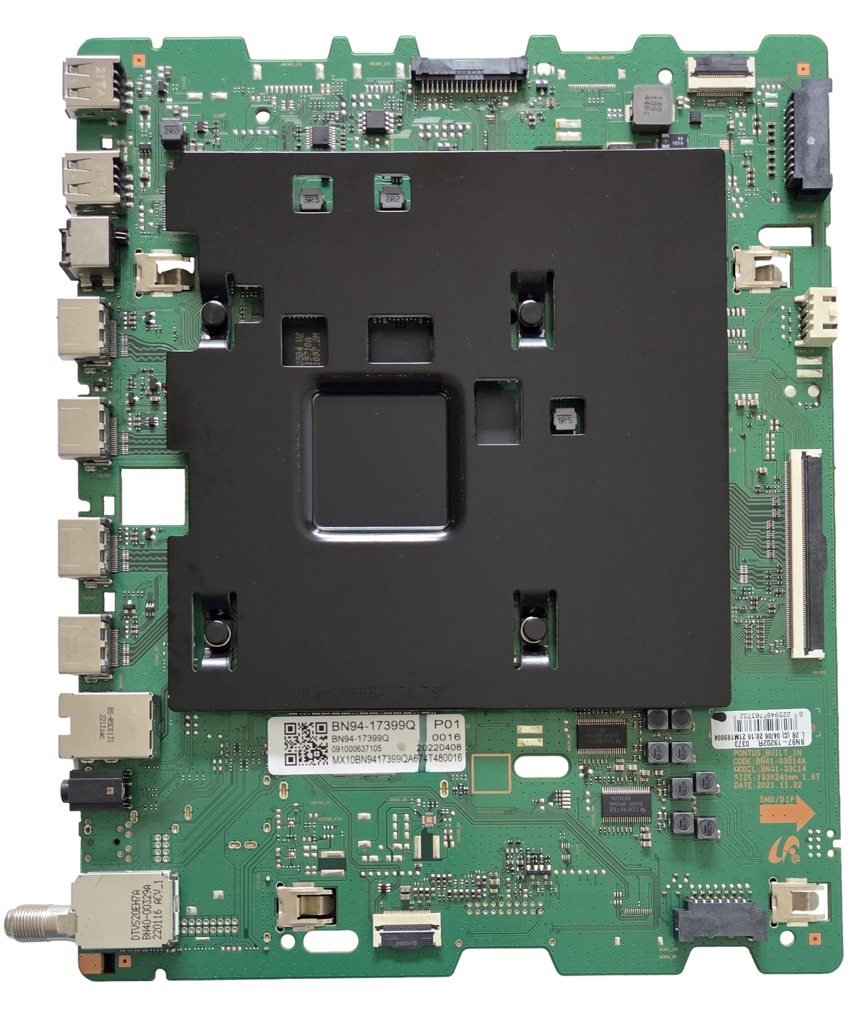 BN94-17399Q Samsung Main Board, BN97-19202R, QN55QN85BAFXZA