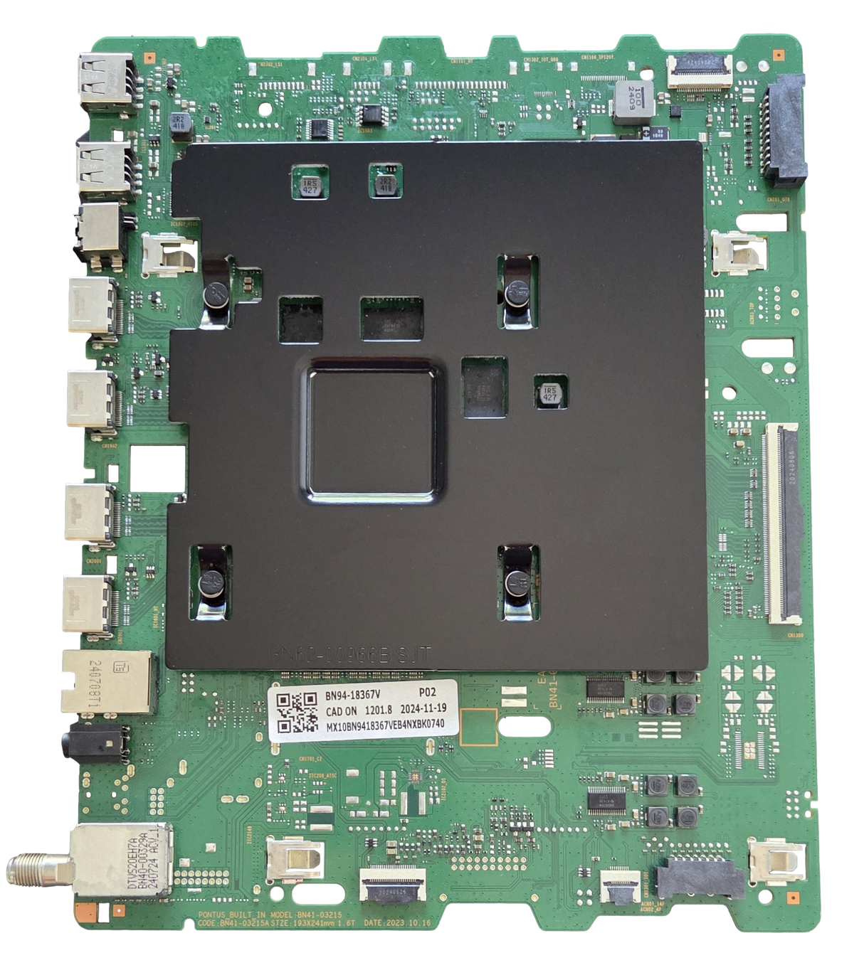BN94-18367V Samsung Main Board, BN41-03215A, QN85QN85DDFXZA