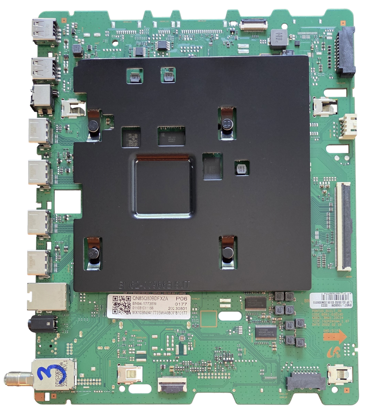 BN94-17735W Samsung Main Board, BN41-03014D, BN97-19680M, QN85Q80BDFXZA