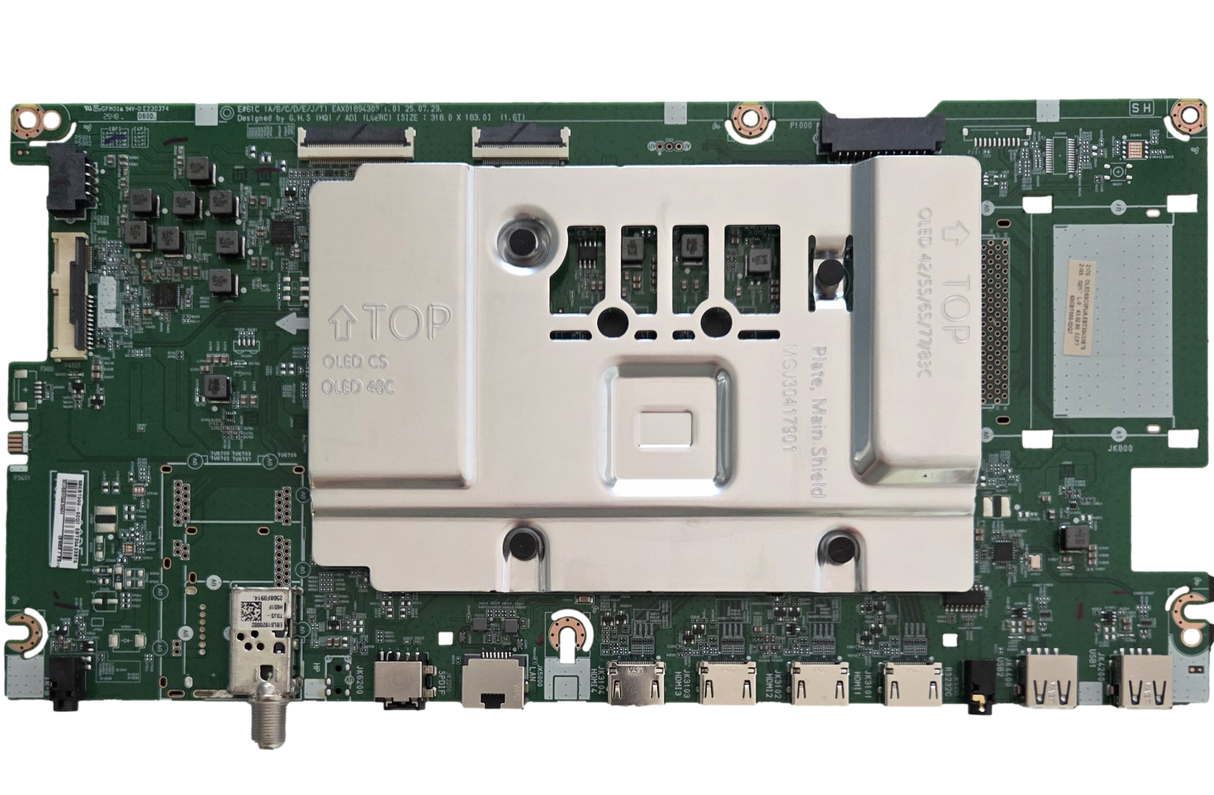 EBT30433875 LG Main Board, EAX01894303(1.0), OLED65C6PUA.DUSQLJR, OLED65C6PUA